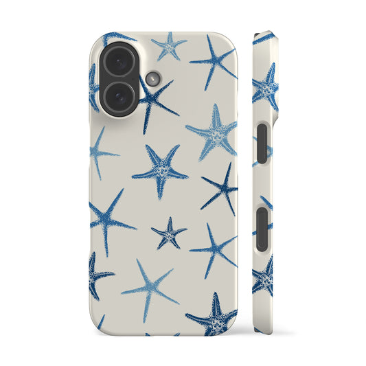Deep Blue Starfish Phone Case