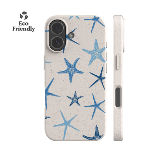 Blue Starfish Eco-Friendly Phone Case