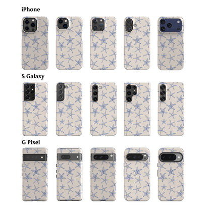 Blue Starfish Phone Case