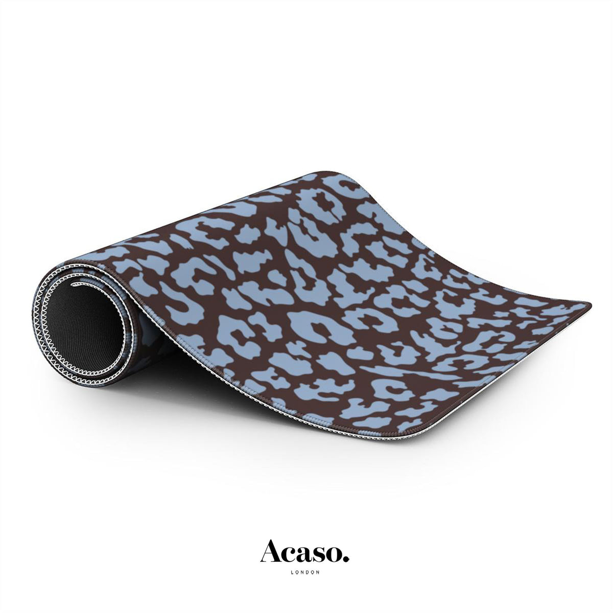 Blue Tiny Leo Desk Mat