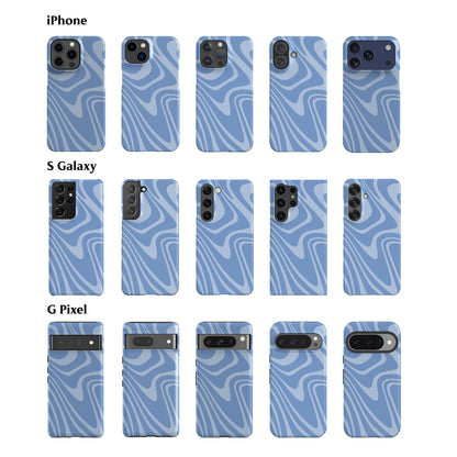 Blue Waves Phone Case