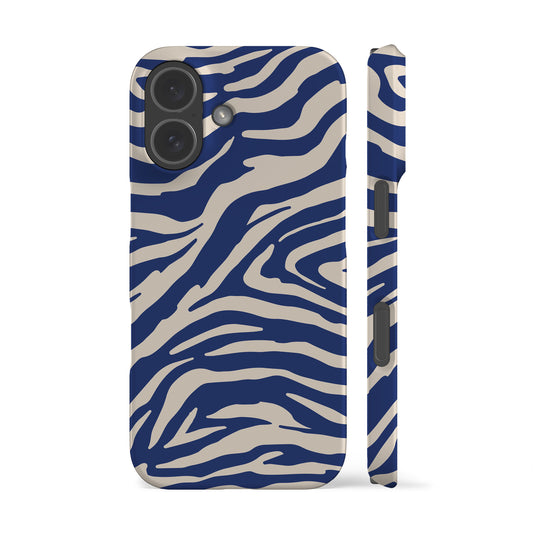 Blue Zebra Phone Case
