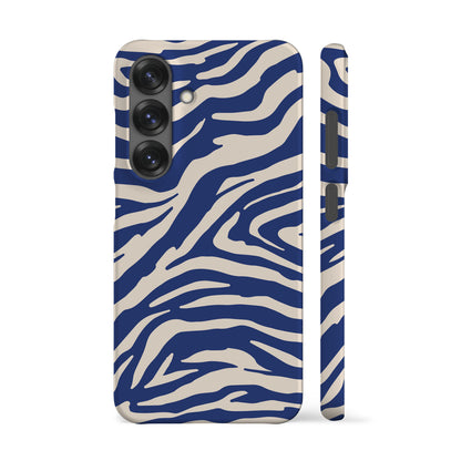 Blue Zebra Phone Case