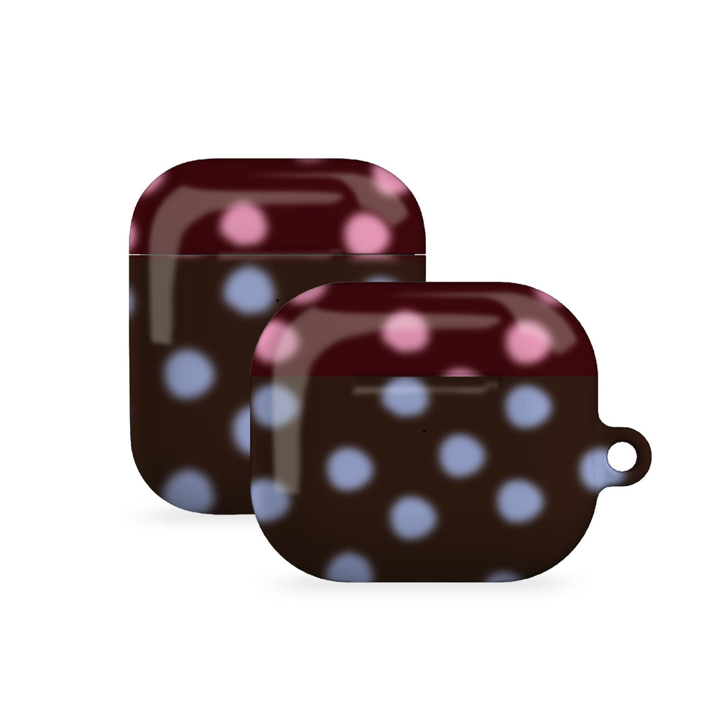 Blurry Polka Dots AirPods Case Cover