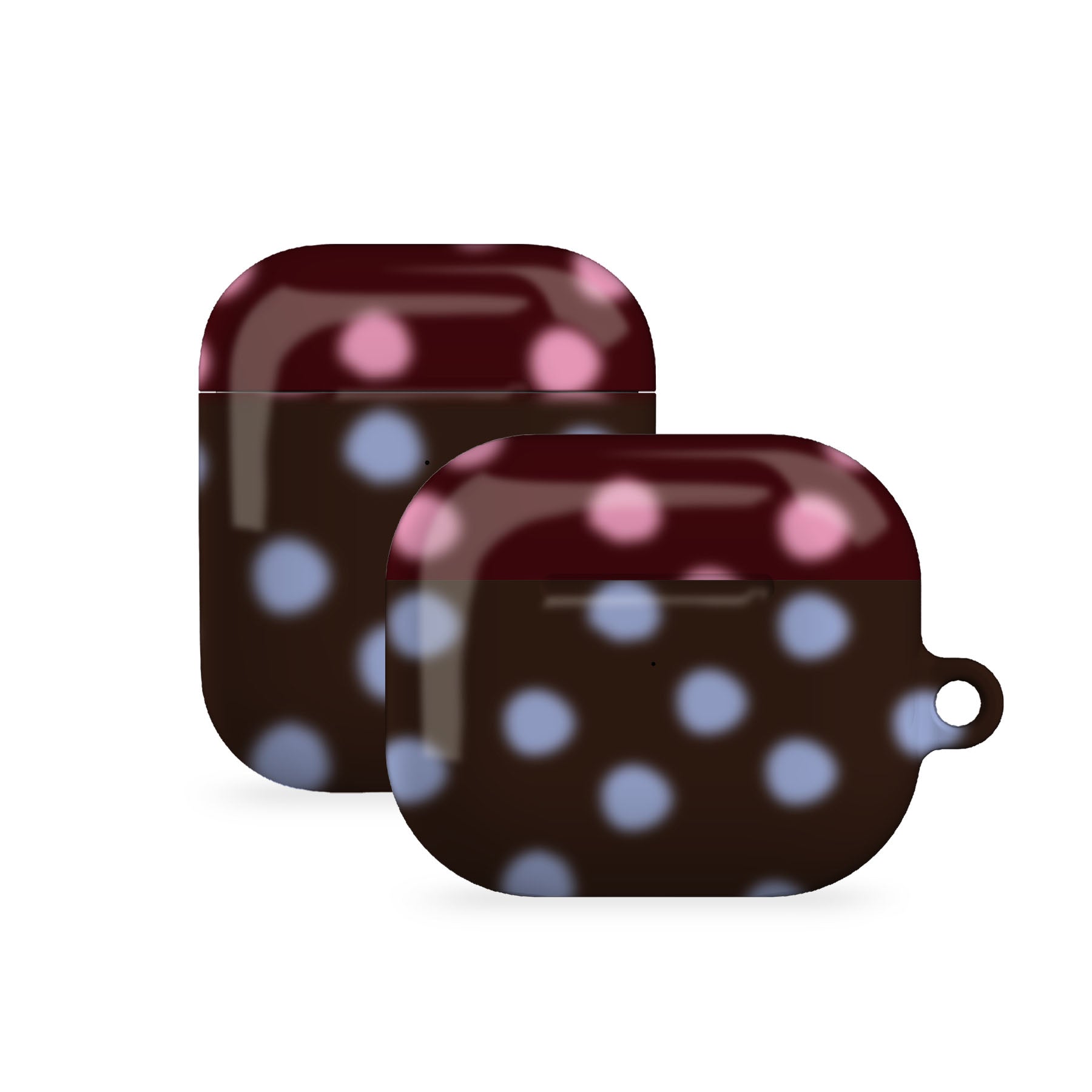 Blurry Polka Dots AirPods Case Cover