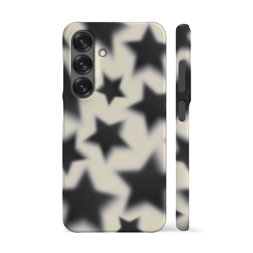 Blurry Black Stars Phone Case