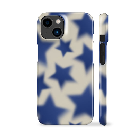 Blurry Blue Stars Phone Case