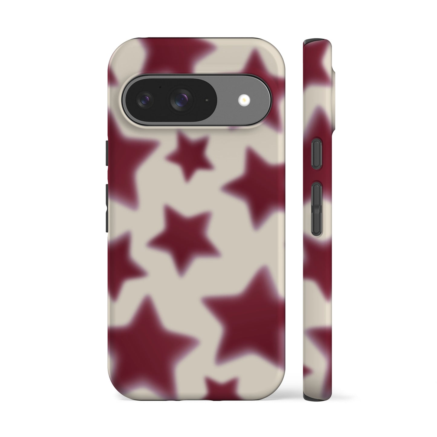 Blurry Red Stars Phone Case