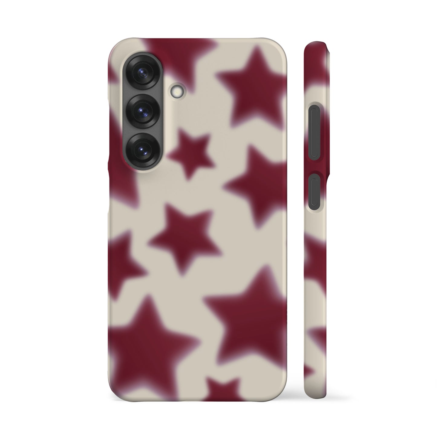 Blurry Red Stars Phone Case