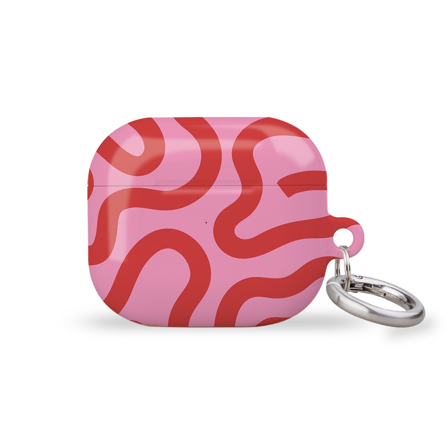 Pink Swirls AirPods Case Cover