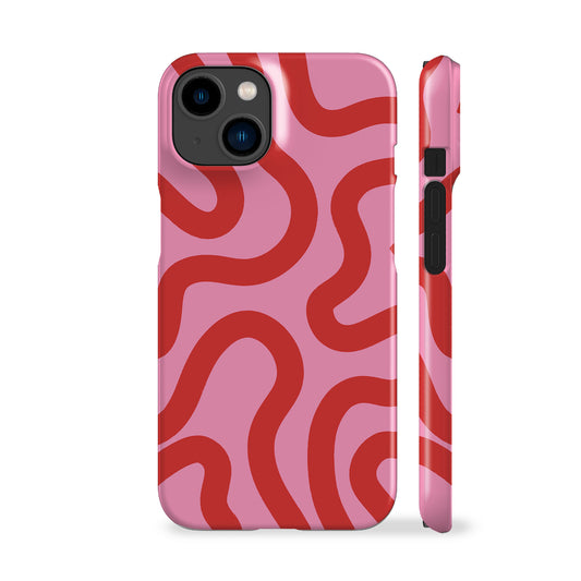 Line Art Pink Phone Case