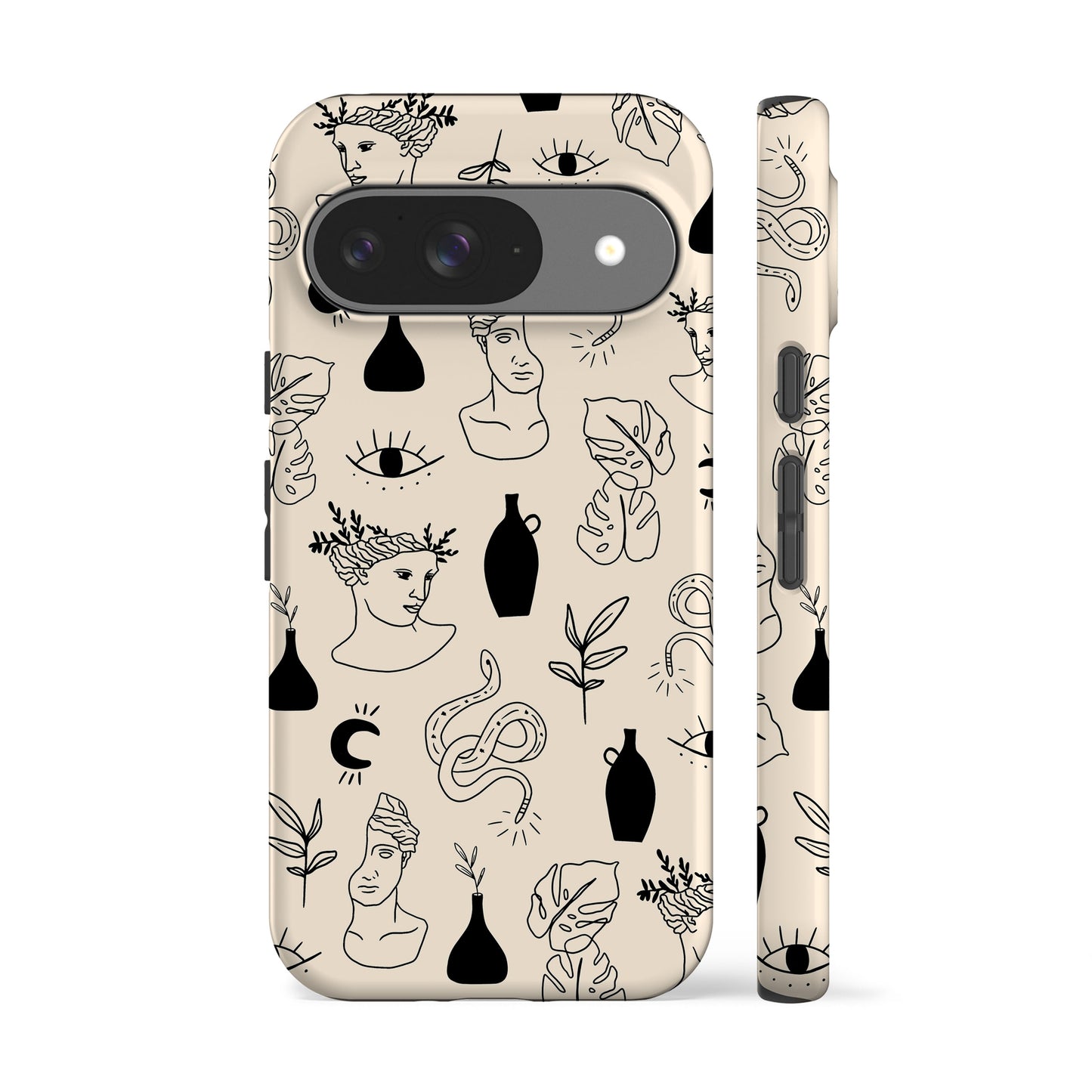 Boho Mythos Cream Phone Case