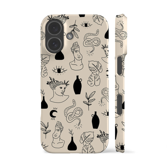 Boho Mythos Cream Phone Case
