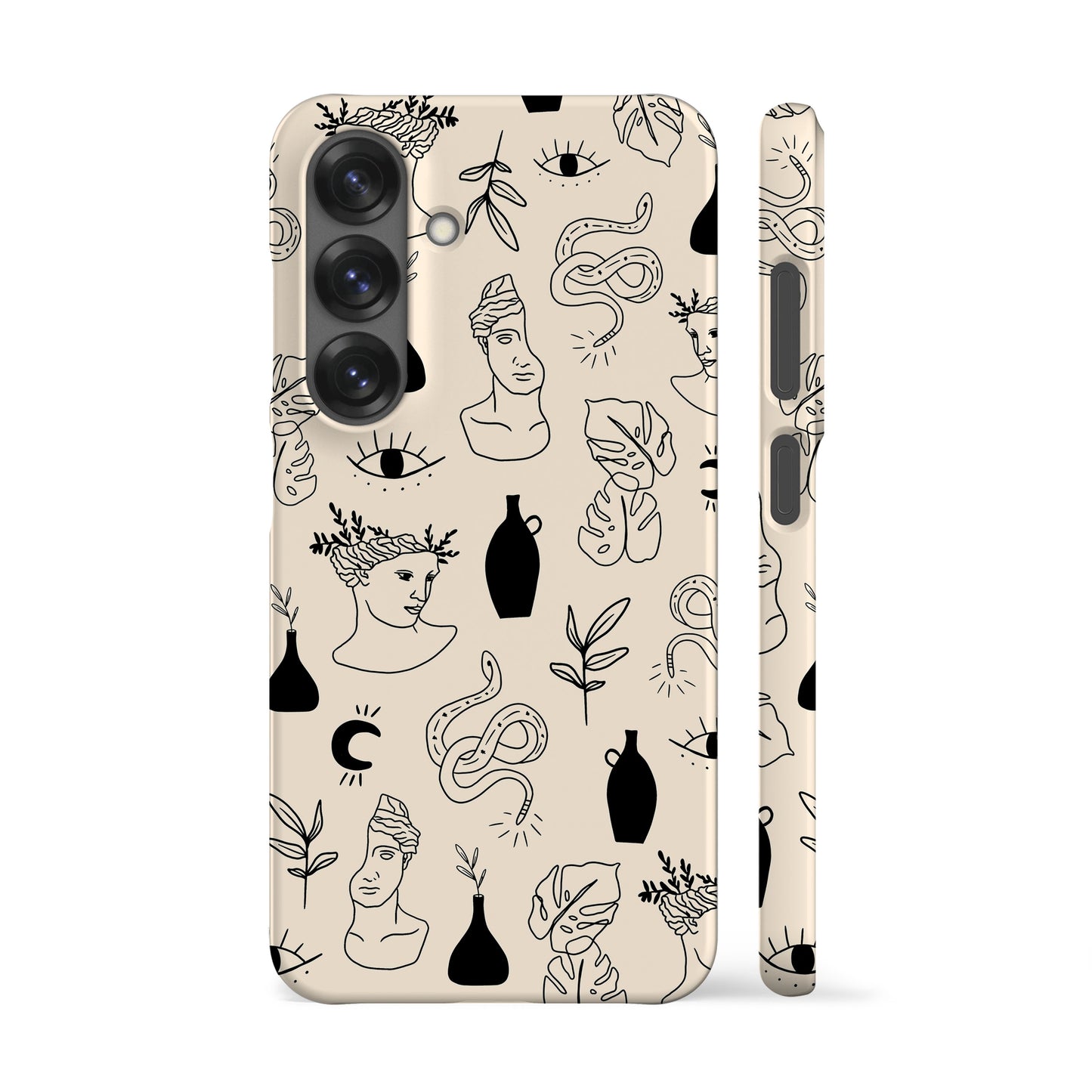 Boho Mythos Cream Phone Case