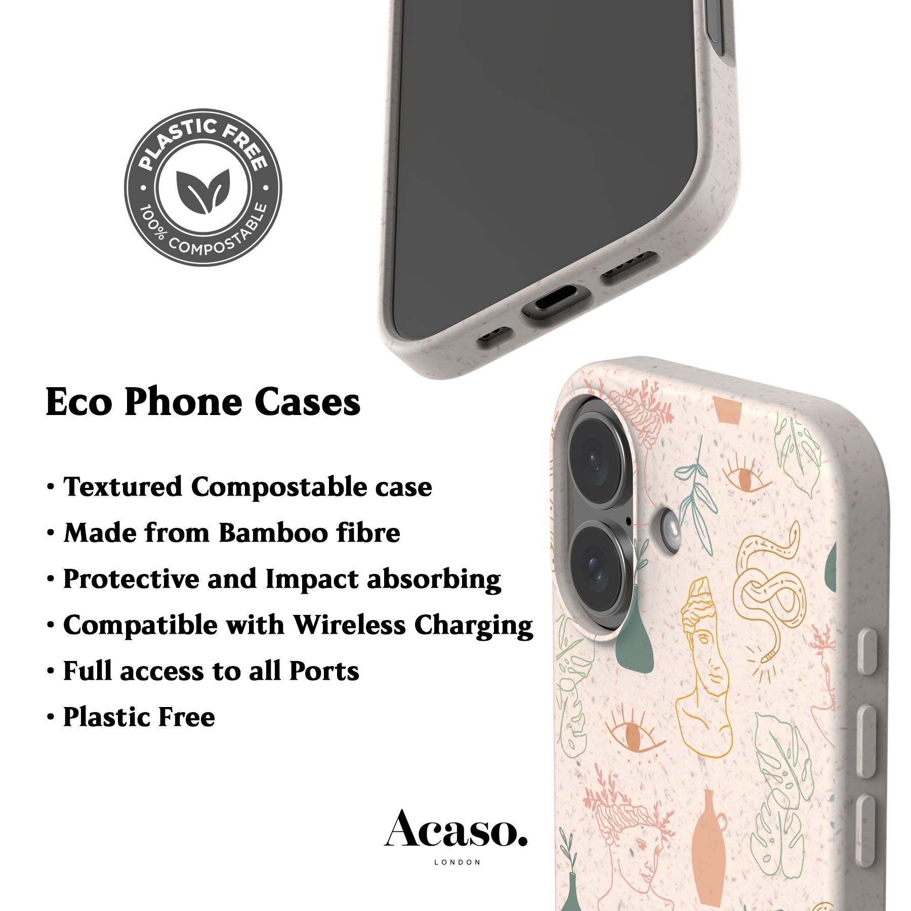 Boho Mythos Eco-Friendly Phone Case