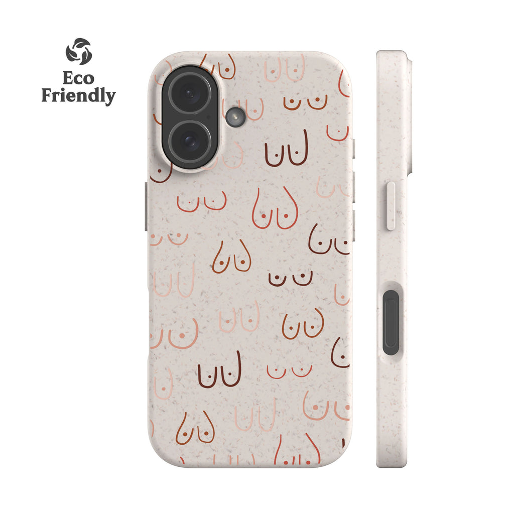 Boobies Eco-Friendly Phone Case