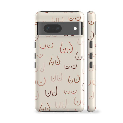 Boobs Art Print Phone Case