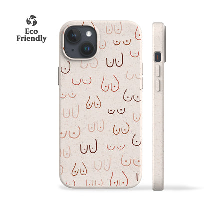 Boobies Eco-Friendly Phone Case