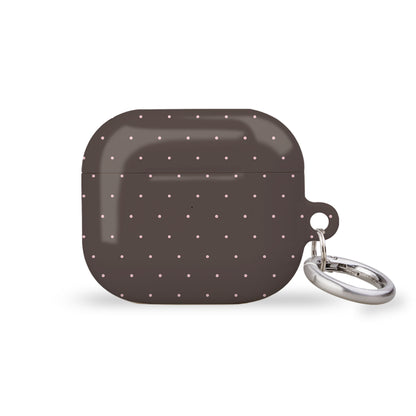 Brown Mini Dots AirPods Case Cover