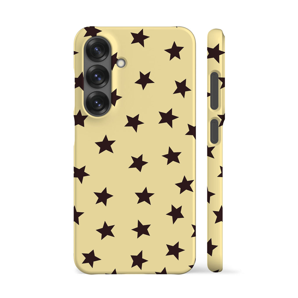 Butter Yellow Mini Stars Phone Case