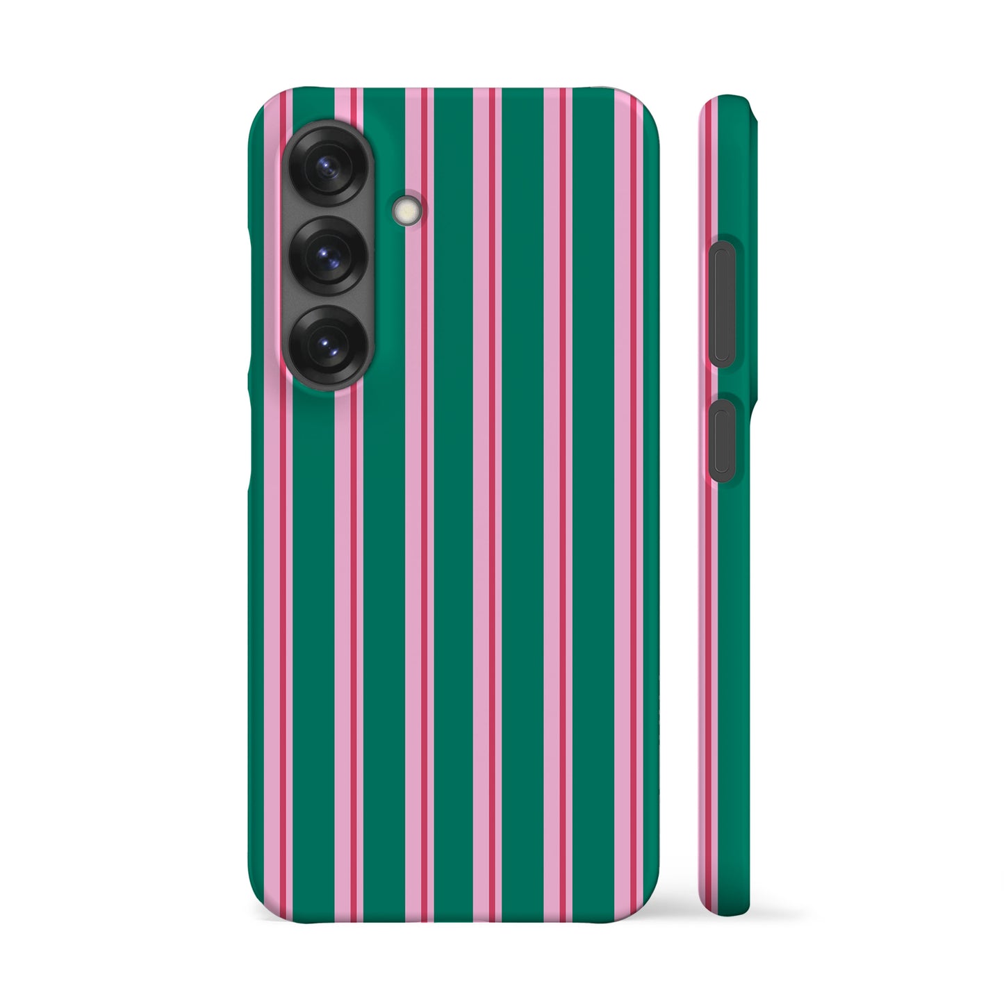 Capri Green Stripes Phone Case