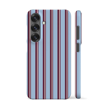 Capri Light Blue Stripes Phone Case