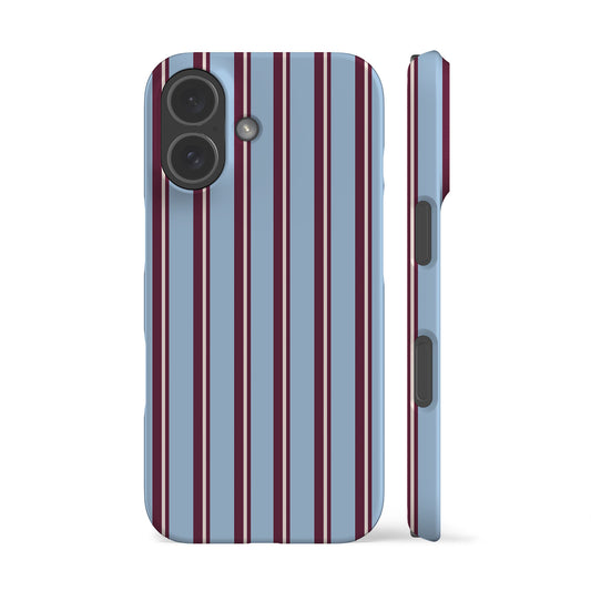 Capri Light Blue Stripes Phone Case