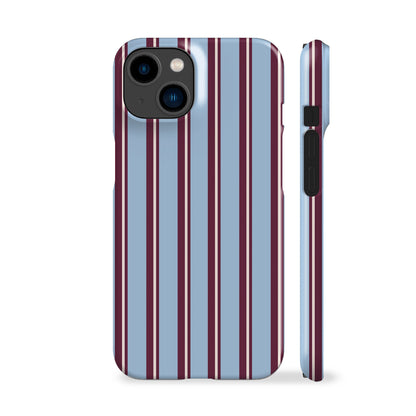 Capri Light Blue Stripes Phone Case