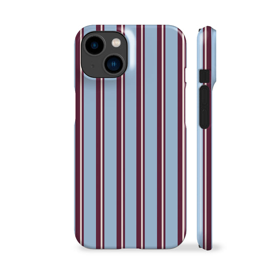 Capri Light Blue Stripes Phone Case