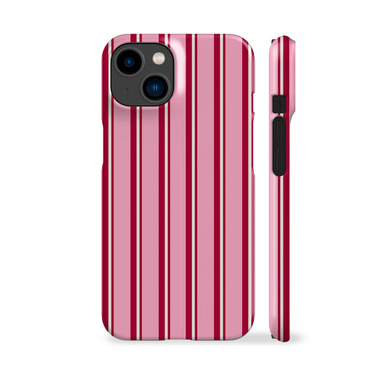 Capri Pink Stripes Phone Case