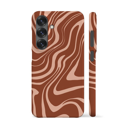 Caramel Wavy Phone Case