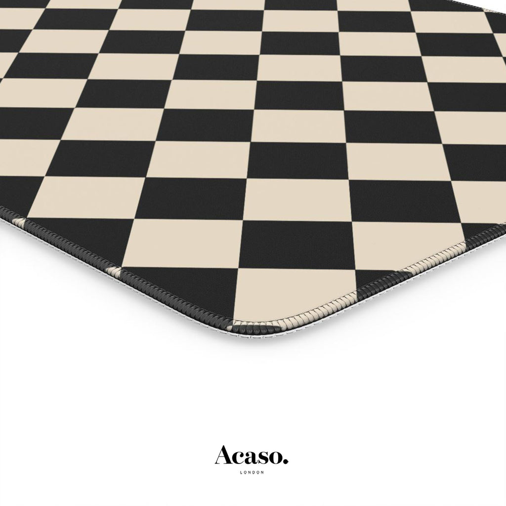 Checkerboard Desk Mat