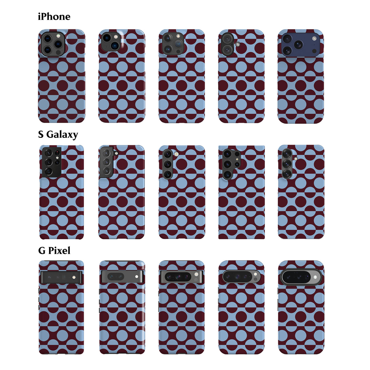 Cherry Double Dots Phone Case