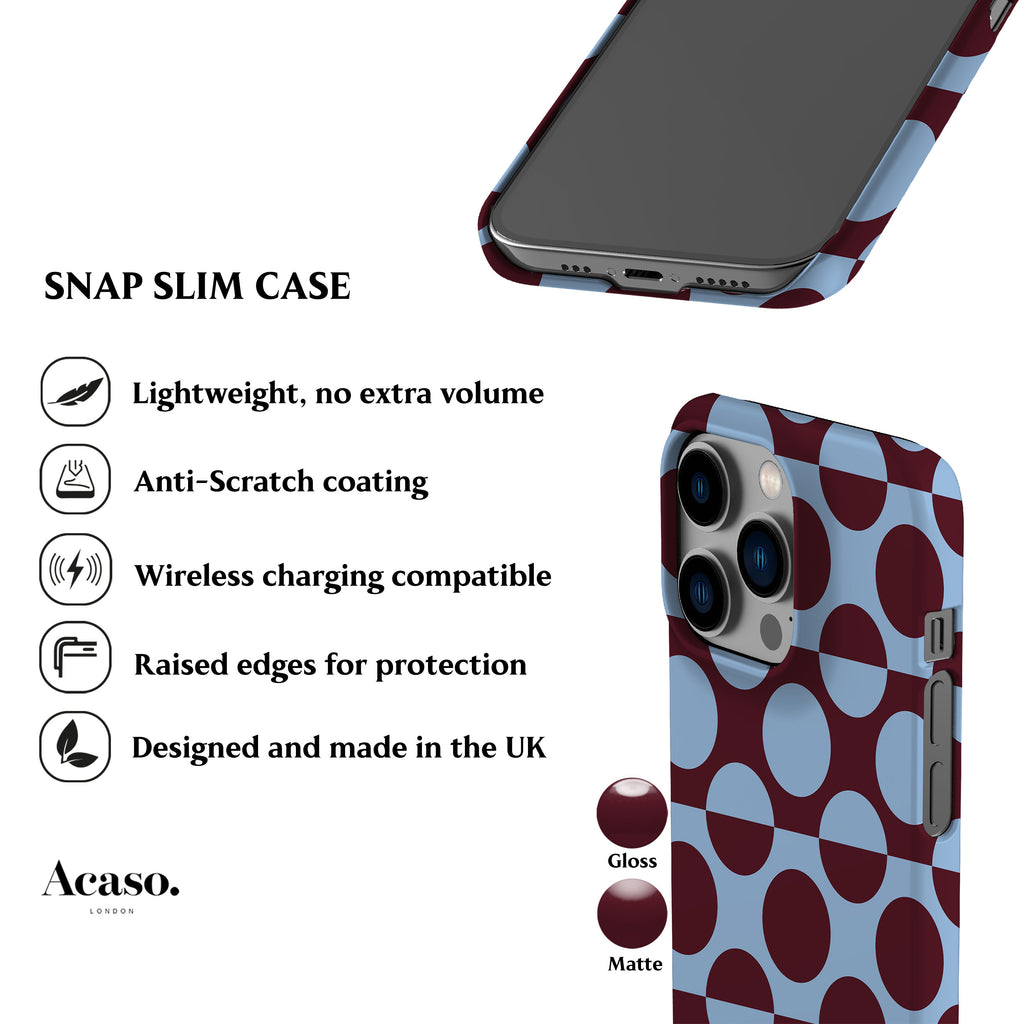 Cherry Double Dots Phone Case