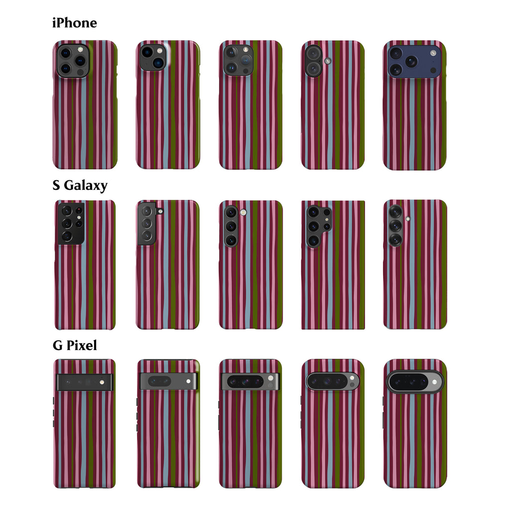 Chica Stripes Phone Case