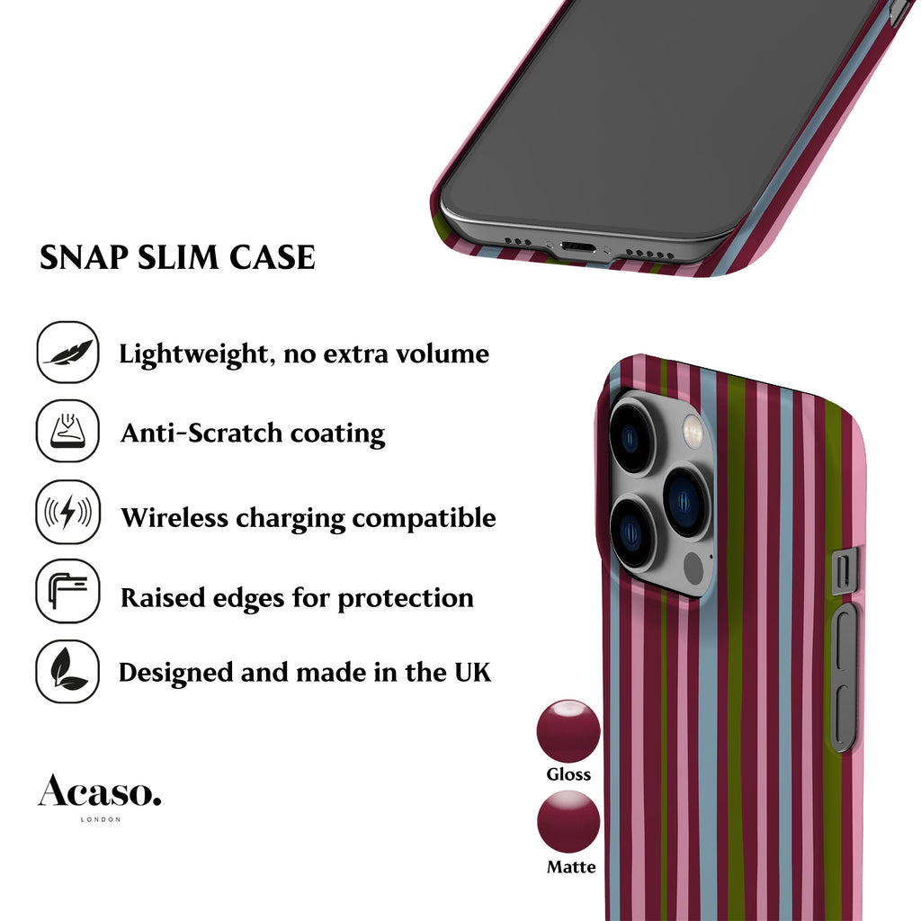 Chica Stripes Phone Case