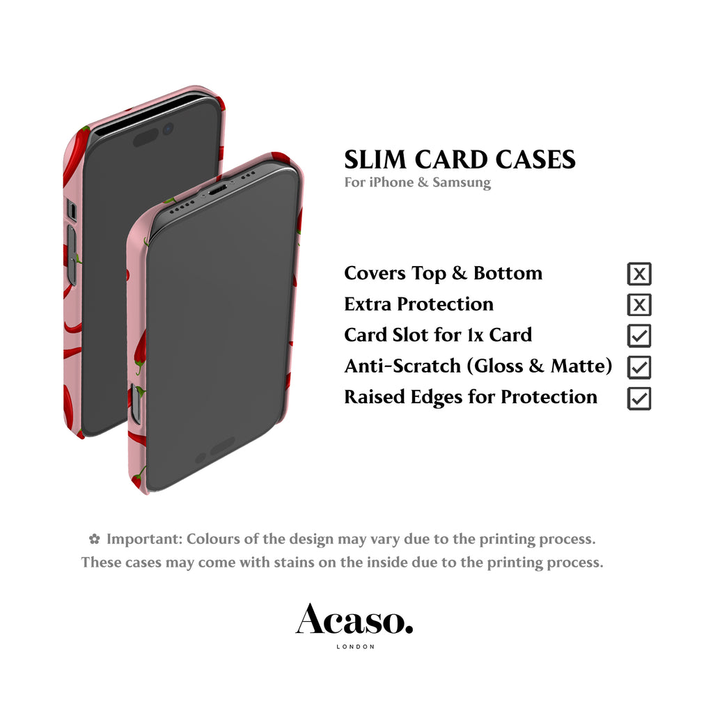 Chilli Peppers Card Case