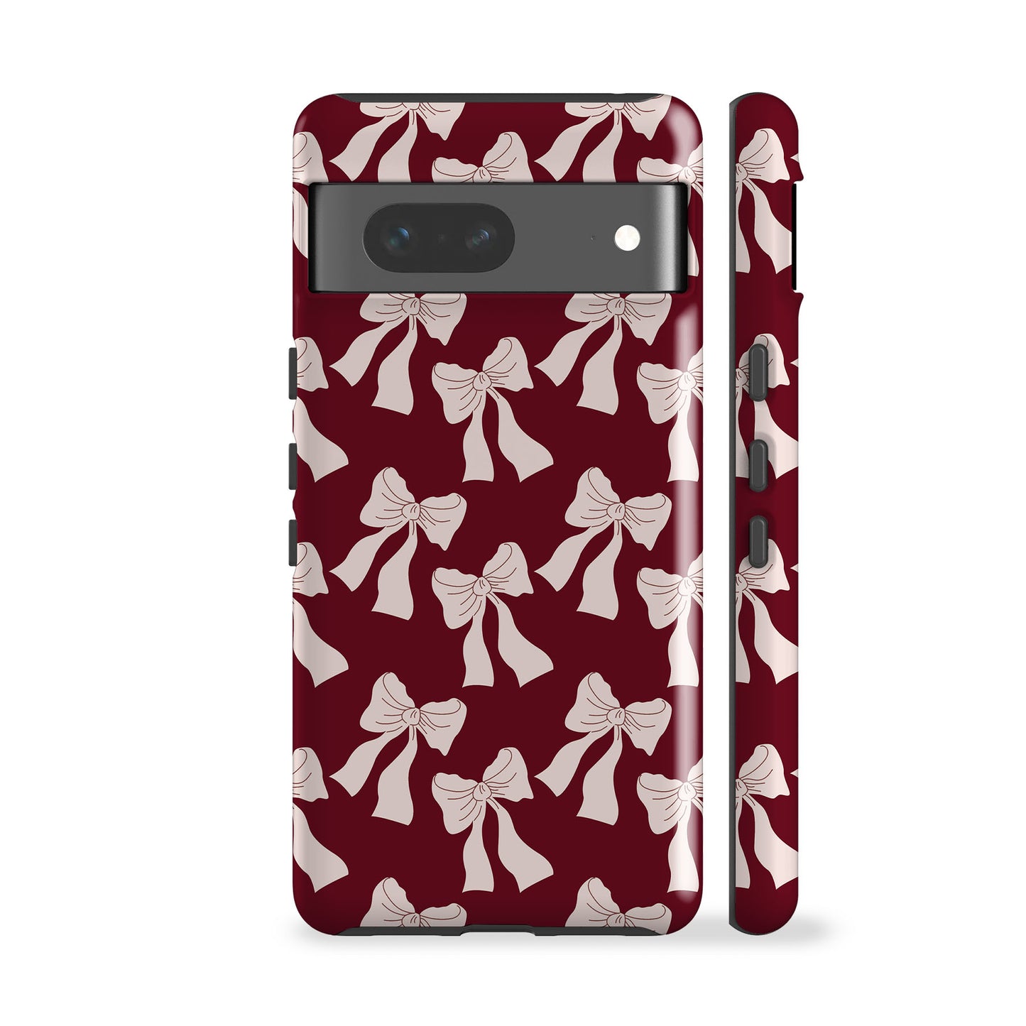 White Ribbons Phone Case