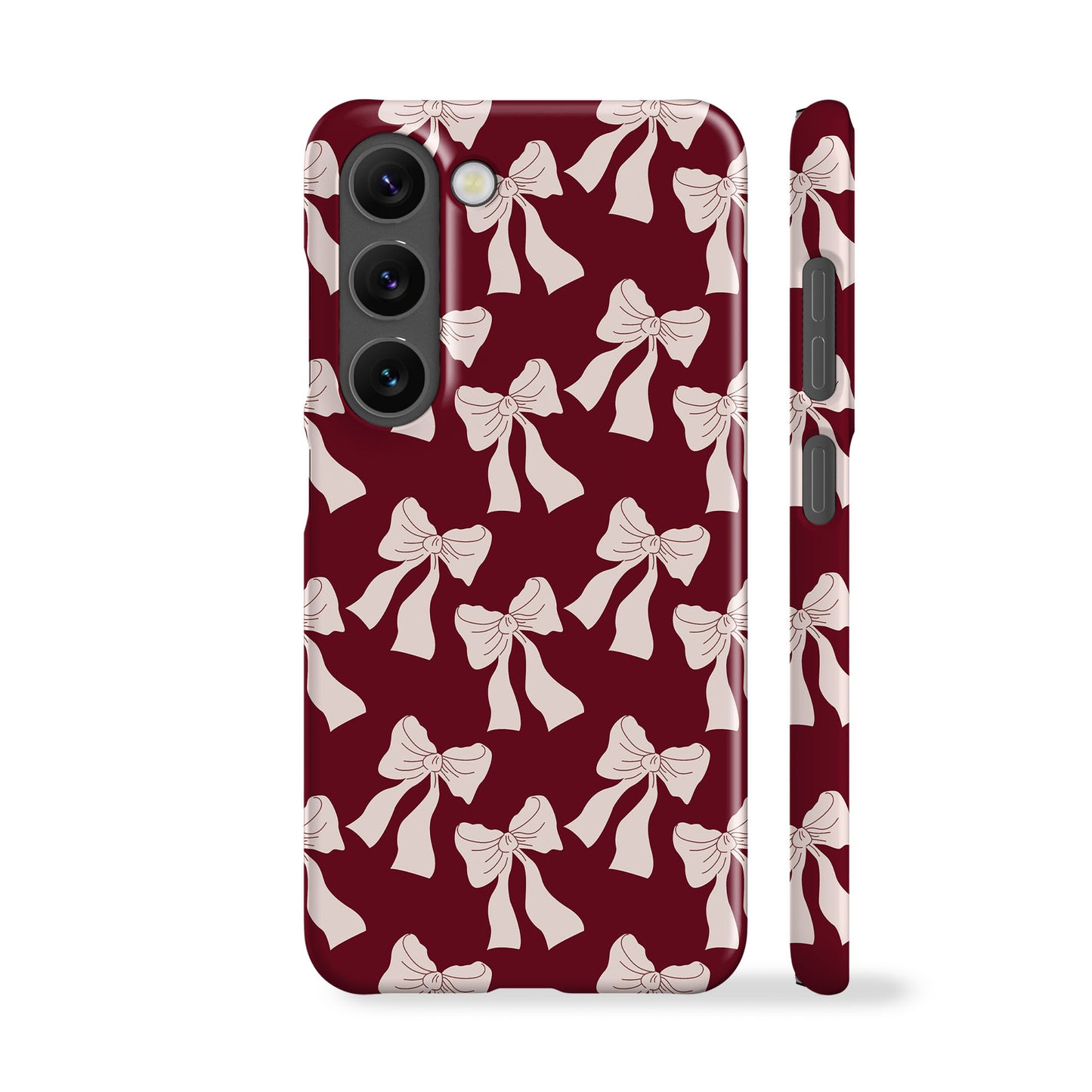 White Ribbons Phone Case