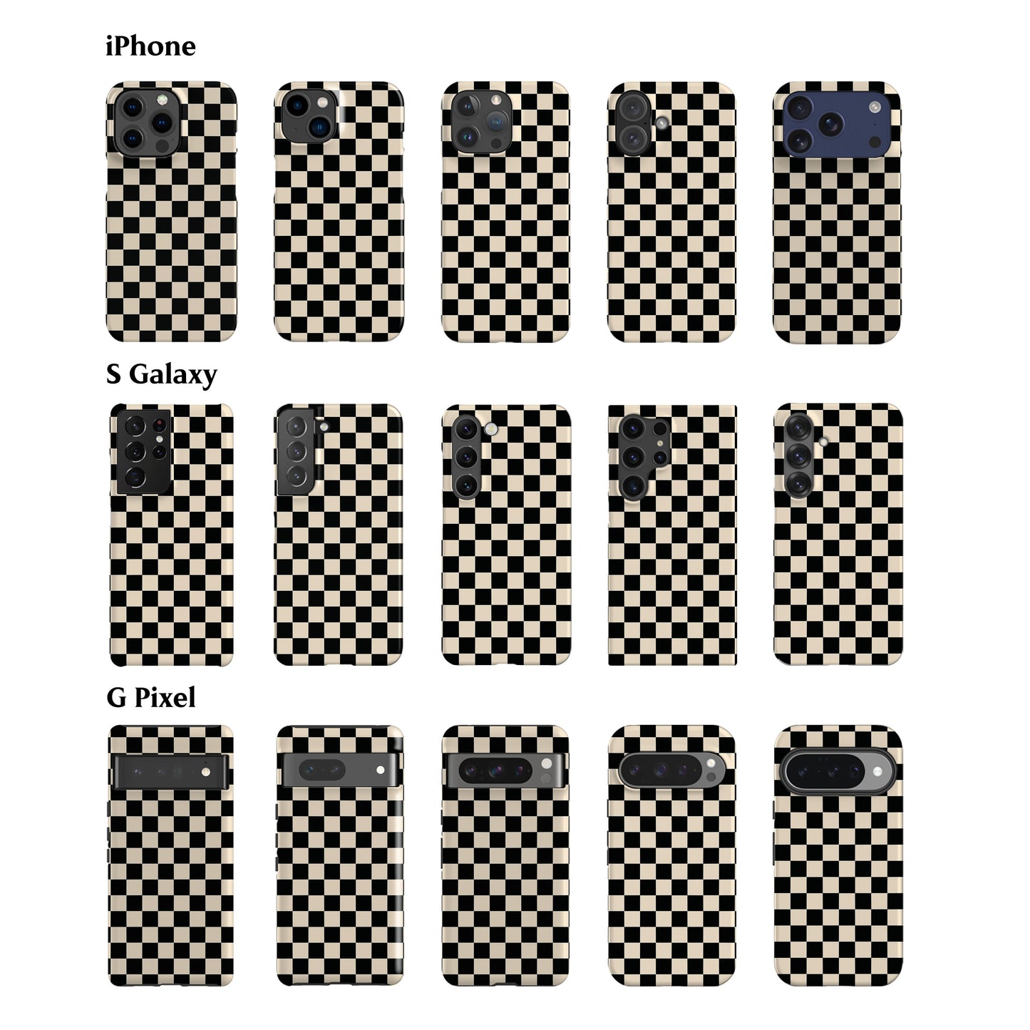 Classic Checkered Phone Case