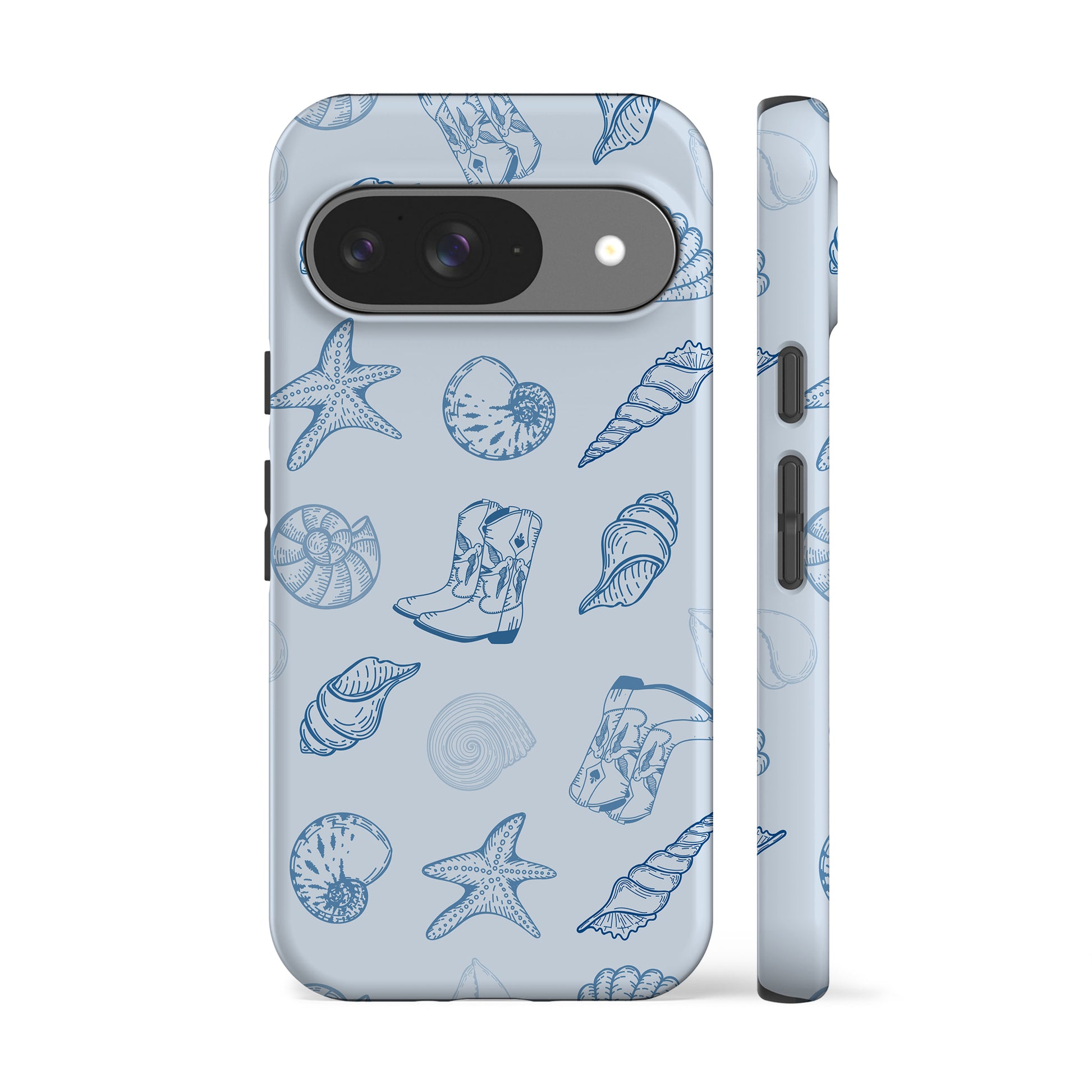 Coastal Cowgirl Blue Phone Case Coastal Cowgirl Blue Phone Case