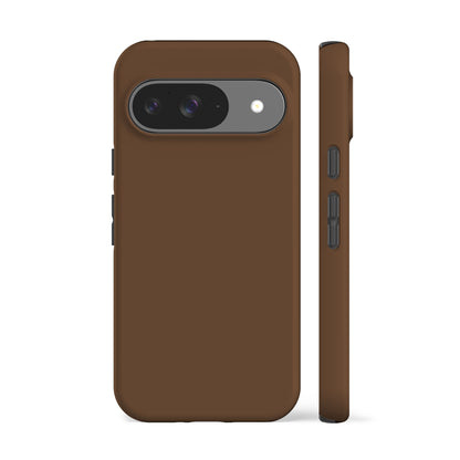 Coffee Brown Solid Phone Case