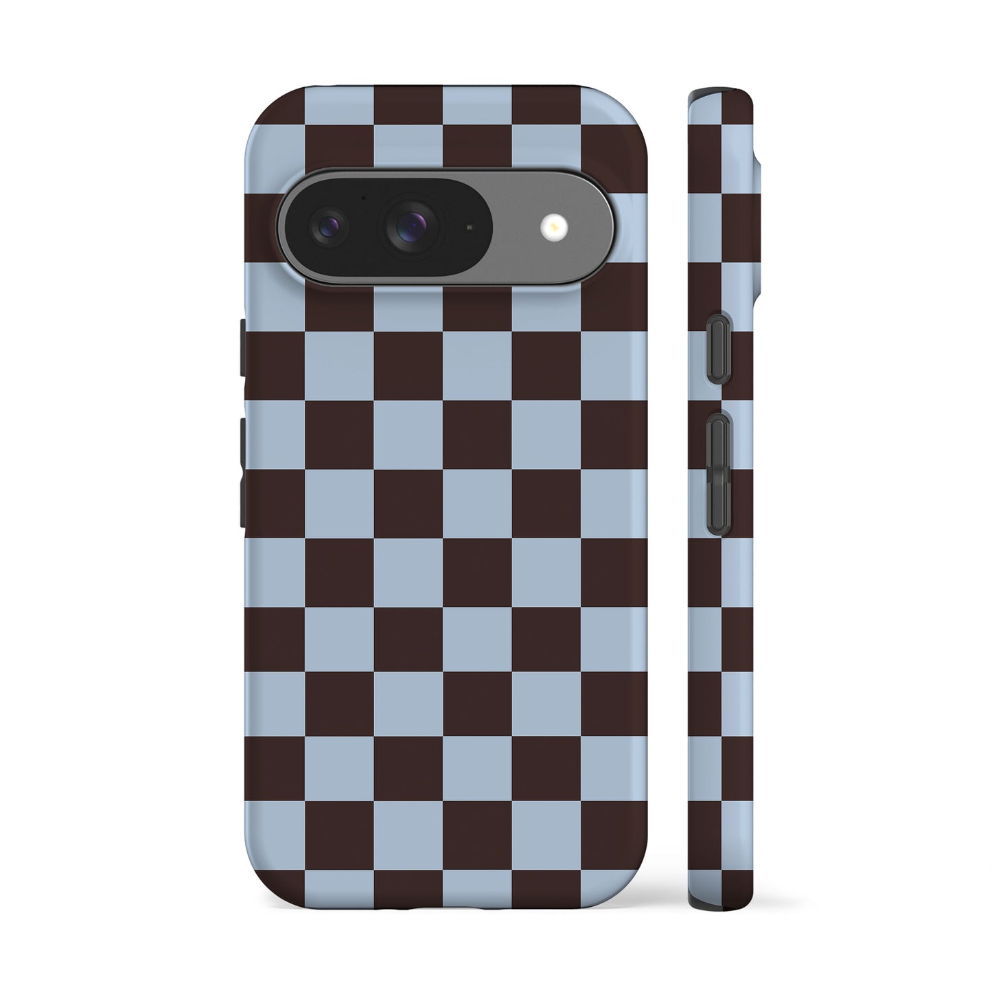 Cool Brown Checker Phone Case