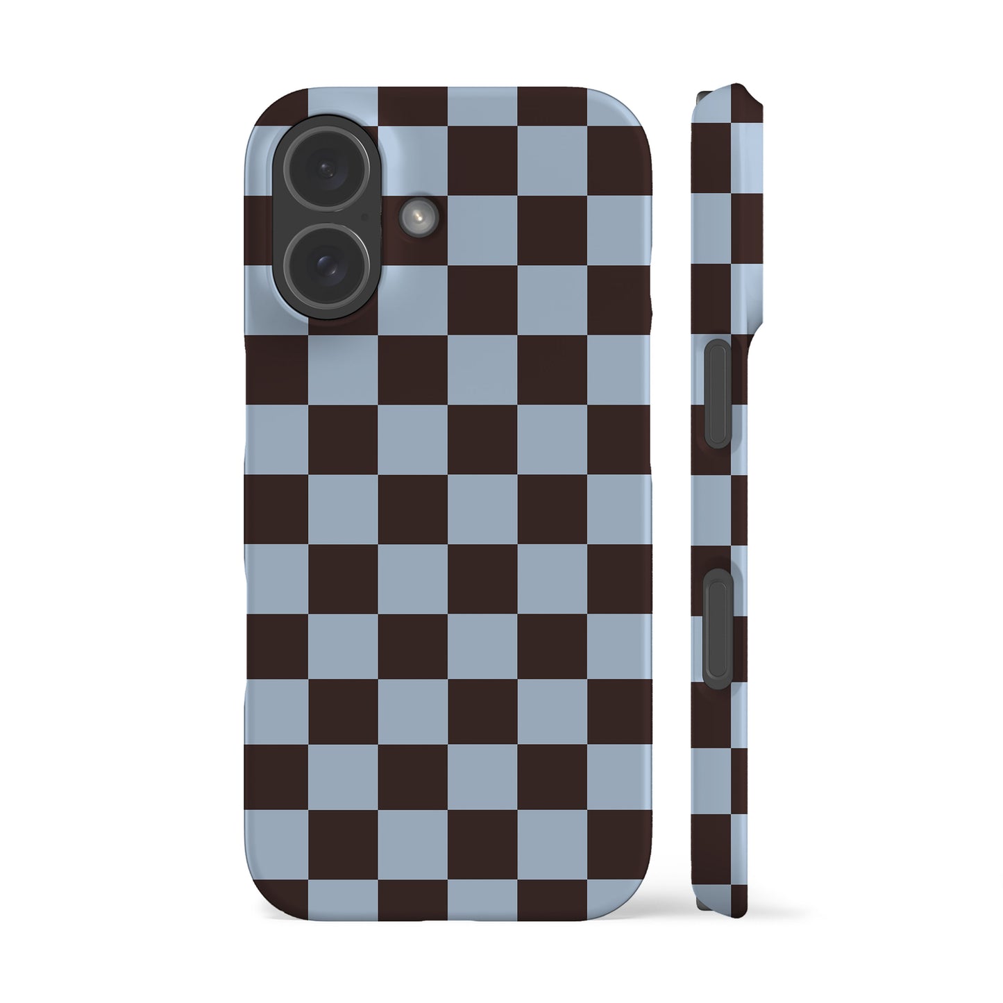 Cool Brown Checker Phone Case