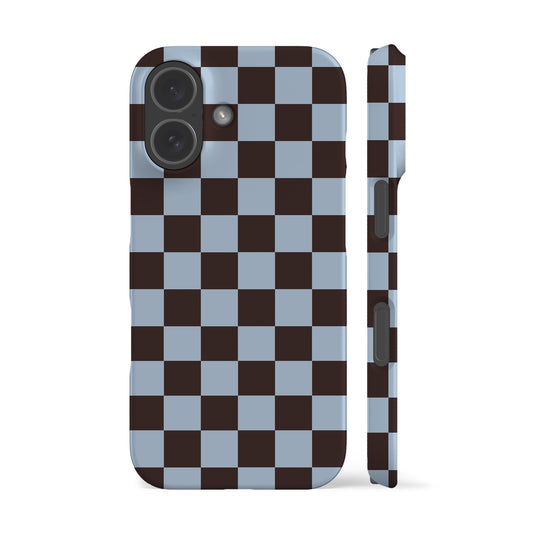 Cool Brown Checker Phone Case