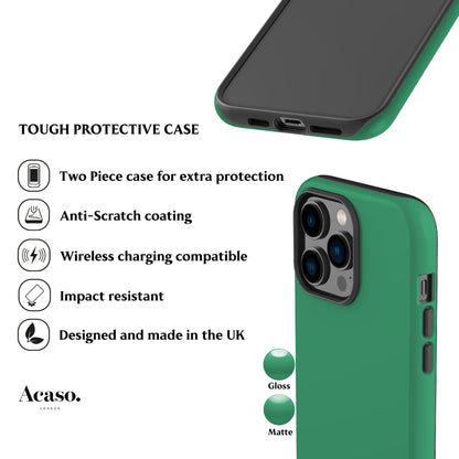 Solid Cool Green Phone Case