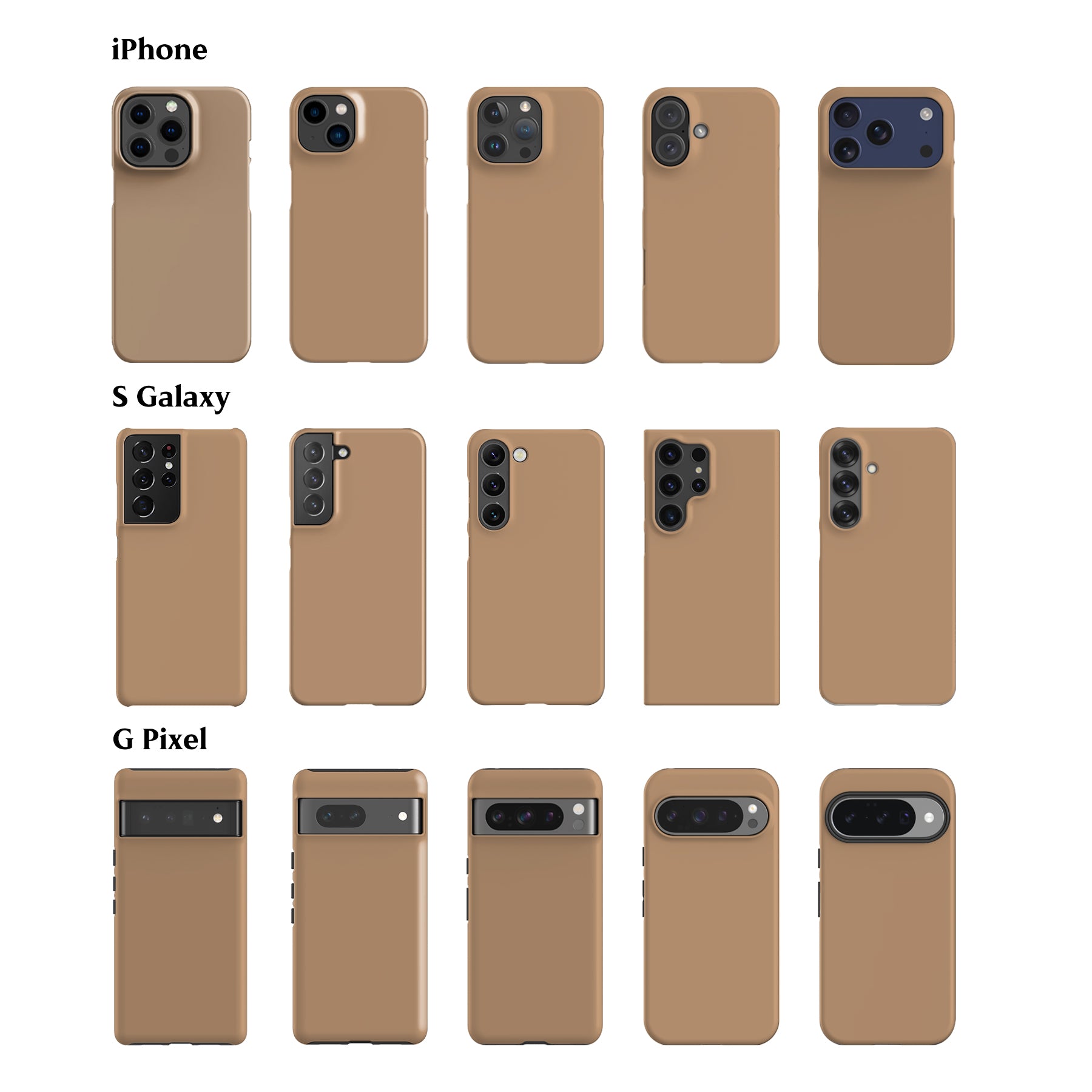 Cooper Moon Solid Phone Case