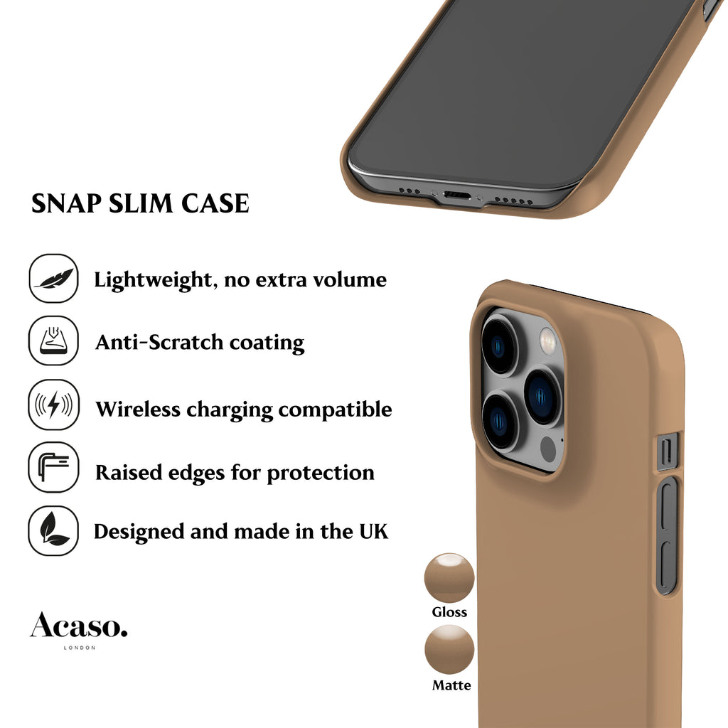 Cooper Moon Solid Phone Case