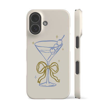 Coquette Martini Phone Case