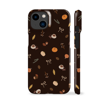 Coquette Autumn Brown Phone Case